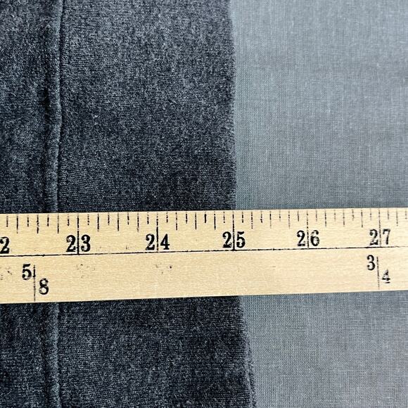 Hot Cotton‎ Sweatshirt Womens XL Gray In The Meadow Snowman Crew Neck Christmas - Picture 8 of 9